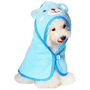 Kolylong New Fashion Cute Cartoon Dog Pet Bath Towel