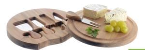 Cheese board and knife set