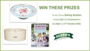 Win A Great British Bake Off Book, Cakestand & Tin