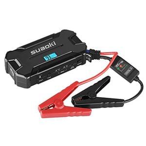 Suaoki D21 Car Jump Starter Battery 15000mAh 500A 12V with Intelligent Clamps,