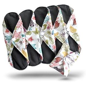 Reusable sanitary towels x5 - heavy flow