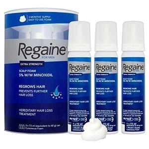 Regaine for Men Foam Triple Pack