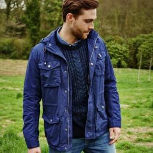 Cherokee Men's Navy Coat - Just £10!