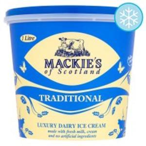 Mackie's Luxury Ice Cream 1L Better Than Half Price