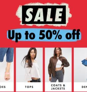 50% Off ASOS Mid-Season Sale