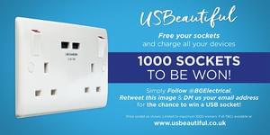 WIN a USB charging double socket!