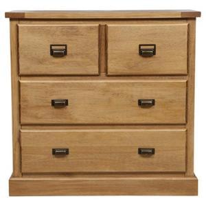 Beautiful Portobello Rustic Pine Chest of 4 Drawers