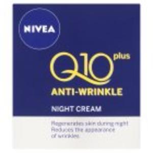 Nivea Q10 Plus Anti-Wrinkle Face Night Cream 50ml