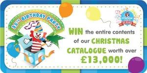 Win £13,000 of toys from The Entertainer!