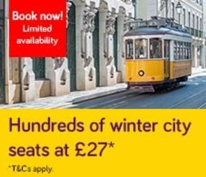 Winter Break. £27. Faro…Lisbon (NEW!) and more