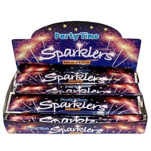 Hand Held Sparklers 25cm - Pack of 60