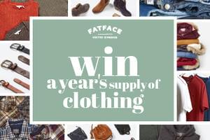 Win a year's supply of FatFace clothing!