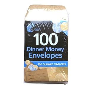 PRICE DROP! Parents!! Dinner Money Envelopes pack of 100+Free Del