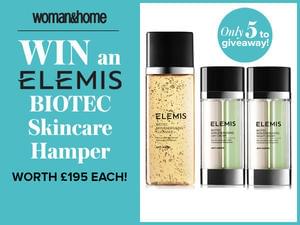 Win 1 of 5, an Elemis Biotec Skincare Hamper worth £195
