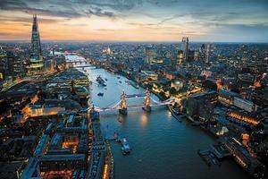 View London from The Shard + Posh Lunch or Dinner for Two