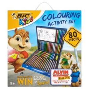 Wow Bic Kids 80-Piece Colouring Activity Set