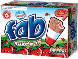 12X Fab Ice Lollies for 11p (in-store only) Tesco Deal