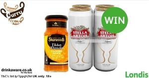 Win some Beers and a Curry sauce.