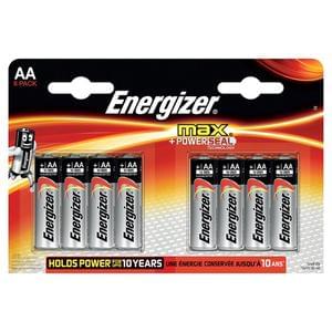 Energizer Max AA 8 Pack. Buy 1 Get 1 Free at Tesco.