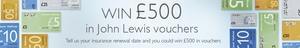 Win £500 in John Lewis Partnership vouchers