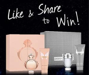 Win Paco Rabanne gift sets for him and for her