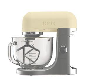 Kenwood kMix Almond food mixer with glass bowl KMX52G