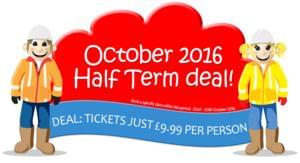 Diggerland October 2016 Half Term Deal