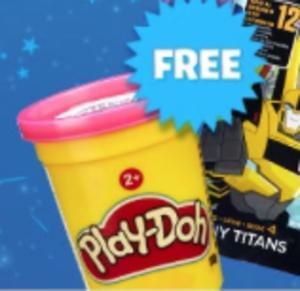 Free Play-Doh and Toys at Smyths Saturday 22nd October (in-store)