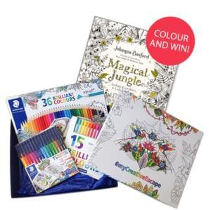 Win amazing STAEDTLER products & Johanna Basford's book "Magical Jungle"