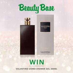 Win 1 of 2 VALENTINO Uomo Shower Gels from Beauty Base