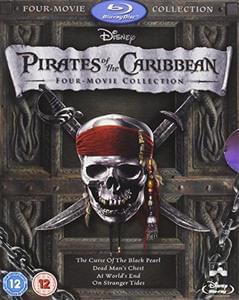 All 4 Pirates of the Caribbean - only £9.99 on Blu Ray!