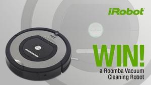 Win a Roomba Vacuum Cleaning Robot