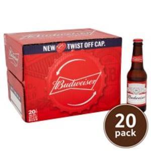20x Budweiser Bottles Deal & Discount