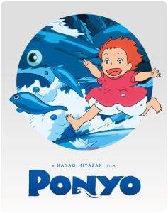 Ponyo Blu-Ray & DVD Steelbook Edition just £9.99 at Zavvi