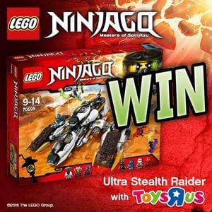 Win a LEGO Ninjago Ultra Stealth Raider set