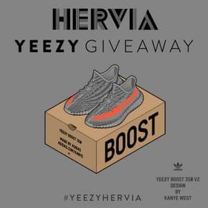 Win a Pair of Yeezy 350 V2 Size 9