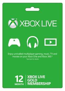 Discount 12 Month Xbox Live Gold Membership Save £9 @ Electronic first
