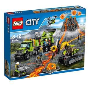 CHEAPEST PRICE £49.99 LEGO City Volcano Exploration Base 60124. Save £30
