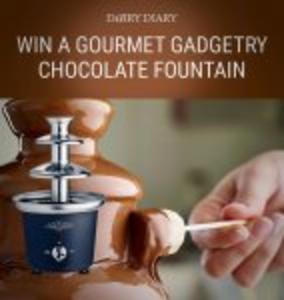 Win a Gourmet Gadgetry Chocolate Fountain + a copy of Diary Favourites cookbook