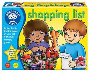 Shopping List Game (Award winning game) Age 3-7