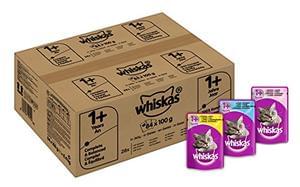 Whiskas Wet Cat Food 84 x 100 g Pouch - subscribe and save price