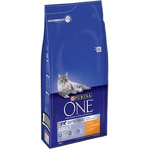 Purina ONE Adult Dry Cat Food, Chicken and Whole Grains, 6kg