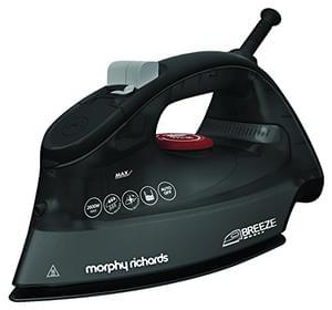 Morphy Richards 300254 Breeze Steam Iron, 2600 W - Black / Red