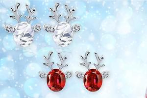Crystal Reindeer Earrings! Only £4!!