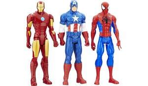 Discount Marvel Titan Hero Series 3-Pack Action Figures Save £19 @ Asda