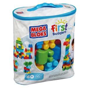 Mega Bloks First Builders Big Building Bag 60 blocks