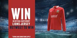 Win an Official Canterbury Lions Jersey