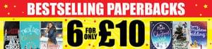 6 for £10 Fiction Books @ The Works