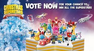 Win all of the Superstar Toys this Christmas @ Toys R Us