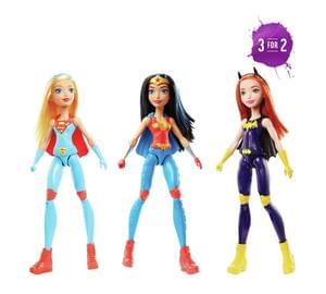 Discount DC Super Hero Girls Training Action Doll Save £4.99 & 3for2 @ Argos